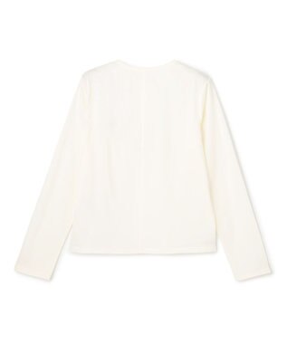 UNFILO L 【2点セット】ラッセルレース キャミレイヤード Tシャツ ブラック