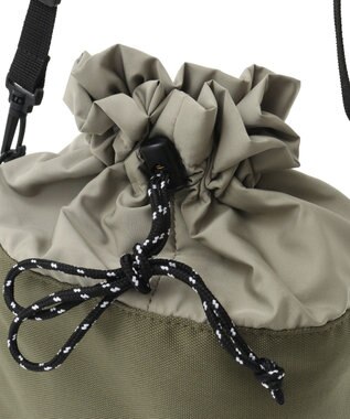 Green Parks ｍｉｆｆｙ／ドロストショルダーバッグ Khaki