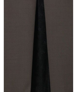 Te chichi レースドッキングテーラードジレ ダークブラウン