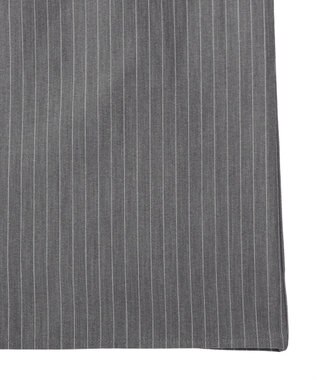 AMERICAN HOLIC 【2点セット・マルチ機能】タイトスカート+ショート丈シャツ Stripe Gray