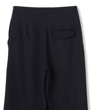 BEIGE， LAZUL / マリンボタンワイドパンツ Navy