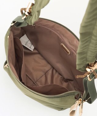 LA BAGAGERIE ワッシャーナイロンショルダー Sサイズ カーキ