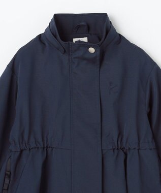 組曲 KIDS 【150-170㎝】フリルマウンパ ネイビー