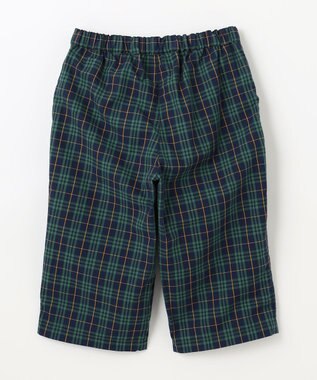 J.PRESS KIDS 【140-170cm】マドラスチェックパンツ グリーン系5