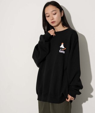 WEGO 【ユニセックス着用ITEM】VISIONゴーストスケータープルオーバー ブラック