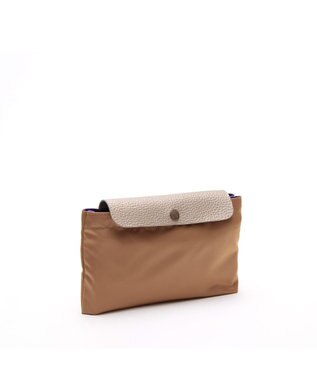 A.D.M.J. 【撥水高密度ナイロン】デービス/オリタタミバッグM WALNUT