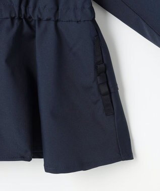 組曲 KIDS 【150-170㎝】フリルマウンパ ネイビー