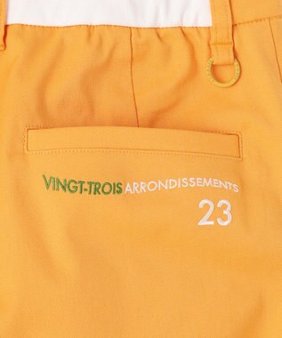 23区GOLF 【WOMEN】【ストレッチ】アポロック ベーシックパンツ イエロー系