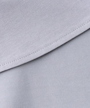 組曲 【先行予約・WEB限定】プレーティング天竺  ペプラムカットソー ブルーグレー系