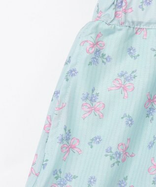 ANY KIDS フラワー×リボン スカパン ミント