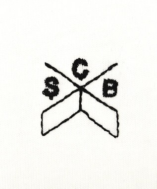 CRAFT STANDARD BOUTIQUE ワンポイント刺繍ラグランロンＴ White