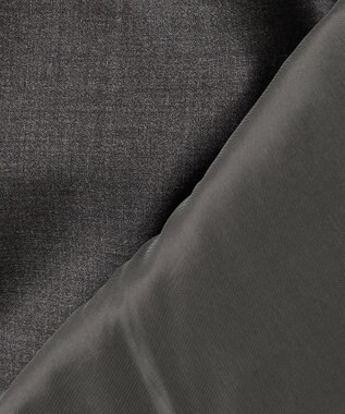 23区 【R(アール)】ウールトロストレッチ バルーン ブラウス グレー系