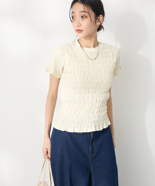 CRAFT STANDARD BOUTIQUE シャーリングＴシャツ Ivory