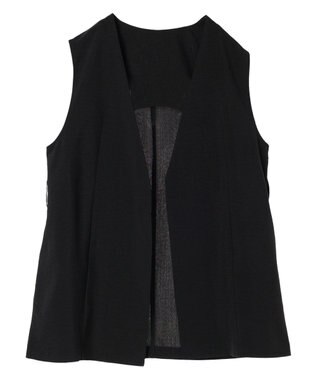 earth music&ecology リネンライクジレ Black