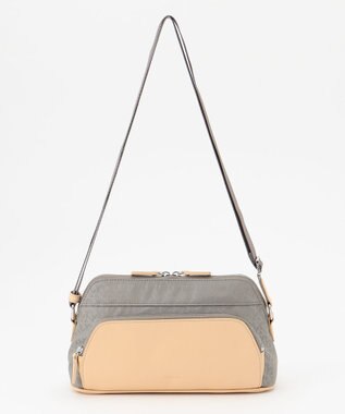 Y'SACCS モノグラムジャカード　ハーフムーンショルダー グレージュ