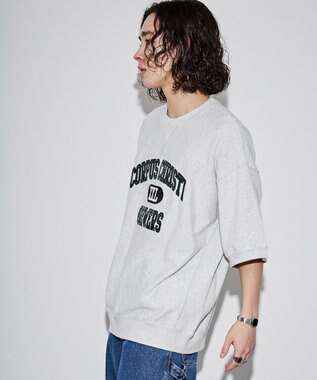 WEGO グラフィックスウェットT（S） グレー