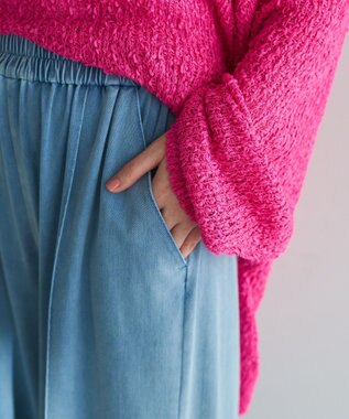 YECCA VECCA [2SET]レイヤードワイドパンツ Blue