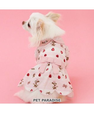  ディズニー ミニーマウス ワンピース 《苺ケーキ柄》 小型犬
