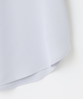 ANY SIS 【洗える】ヨークレース ブラウス ライトブルー