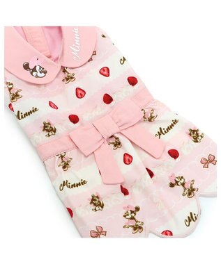 PET PARADISE ディズニー ミニーマウス ワンピース 《苺ケーキ柄》 小型犬 苺ケーキ柄