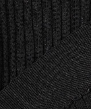 組曲 S ラメリブドルマン ニット ブラック系