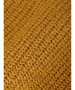 earth music&ecology ブークレーキーネックカーディガン Yellow