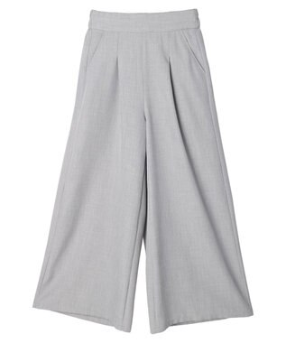 Green Parks ・ＥＬＥＮＣＡＲＥ　ＤＵＥ　リネンライクワイドパンツ Gray