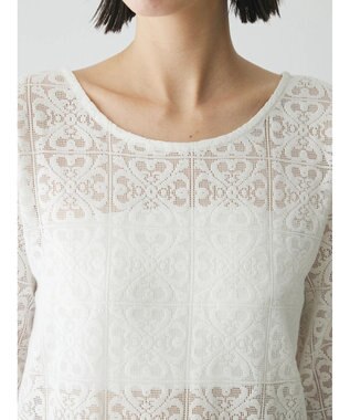 Green Parks AnriettMusee レースロングワンピース Off White