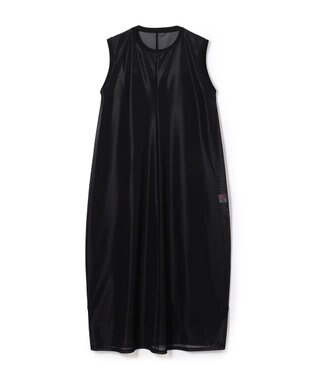 Chacott シアーコクーンワンピース ブラック