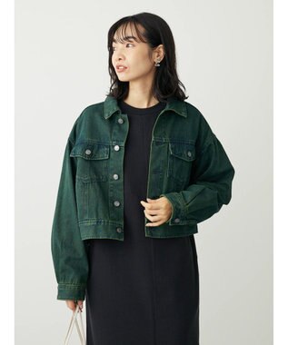 Green Parks ・ＳＵＧＡＲ　ＳＰＯＯＮ　カラーデニムＧジャン Green