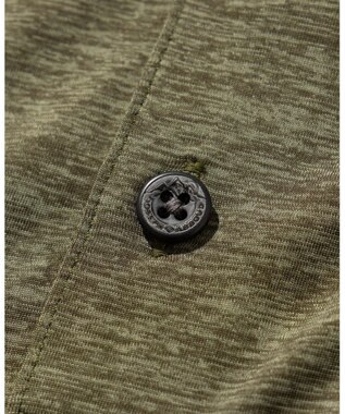 JOSEPH ABBOUD MOUNTAIN 【接触冷感・男女兼用】クールスキンガードポロシャツ カーキ系