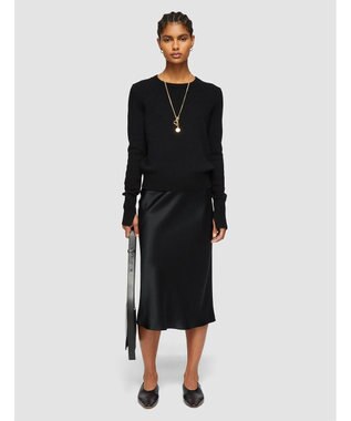 JOSEPH 【FOUNDATIONS】ライトピュアカシミヤ　ラウンドネックニット Black