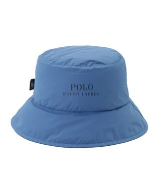 MOONBAT POLO RALPH LAUREN レインハット POLO PONY 撥水 ポケッタブル スカイブルー