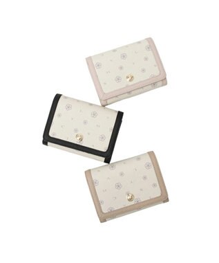 CLATHAS ミカ 二つ折り財布 ベージュ