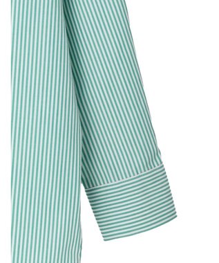 earth music&ecology ボーイズライクシャツ Stripe Green