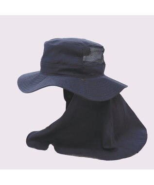 ATRENA 体感-10℃コカゲル ロングケープアドベンチャー ネイビー