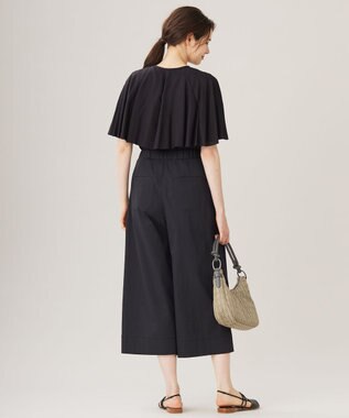 自由区 S 【洗える】キュプラシアー ブラウス ブラック