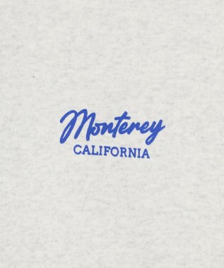 AMERICAN HOLIC サガラ刺繍裏毛プルオーバー Gray Mixture