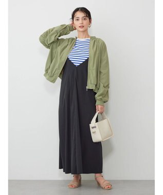 AMERICAN HOLIC 撥水加工ギャザーブルゾン Khaki