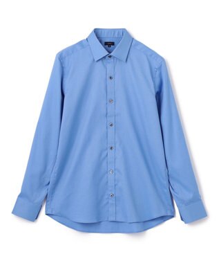 JOSEPH HOMME スーピマロイヤルオックス　レギュラーカラー ドレスシャツ ダルブルー系