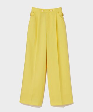 GRACE CONTINENTAL マリンワイドパンツ イエロー