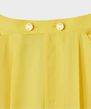 GRACE CONTINENTAL マリンワイドパンツ イエロー