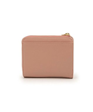 CLATHAS ワッフル 二つ折り財布 ピンク