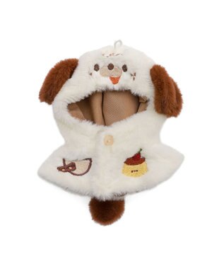 WEGO 【痛バ＆推し活グッズ】ぬいアニマルケープ10cm ホワイト