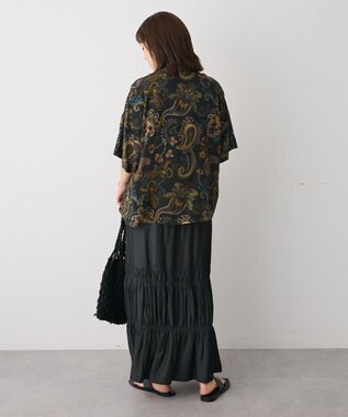 CRAFT STANDARD BOUTIQUE レーヨン総柄シャツ Paisley