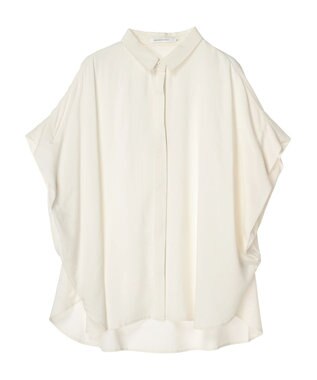 AMERICAN HOLIC サラックールフレンチスリーブシャツ Off White