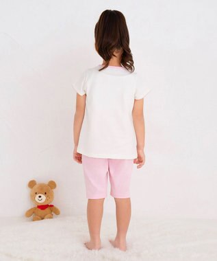 MIKI HOUSE HOT BISCUITS 【80-120cm】 キャビット ルームウェア 上下セット 白