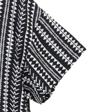 CRAFT STANDARD BOUTIQUE レーヨン総柄シャツ Stripe