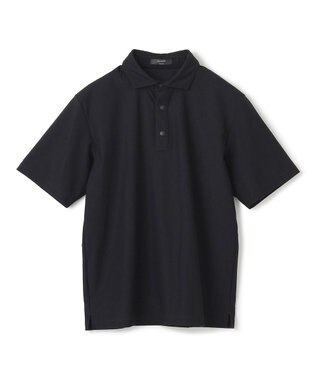 JOSEPH HOMME <新色追加>新素材【抜群の通気性/360度ストレッチ】エアトールストレッチ ポロシャツ ブラック系