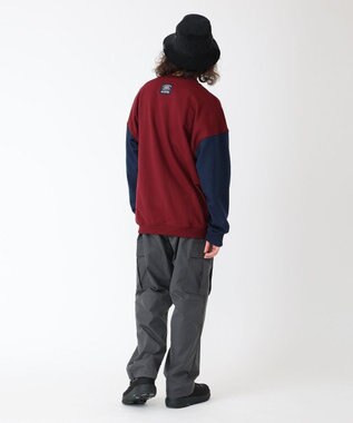Columbia Columbia/ バガスウェットグラフィッククルー /コロンビア Rich Wine、 Coll Navy